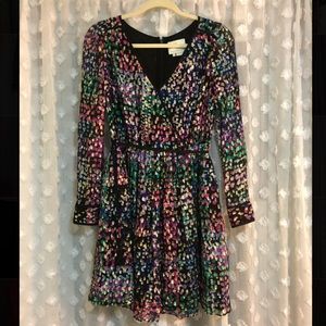 Never Worn Kate Spade Metallic Multi Dot Dress